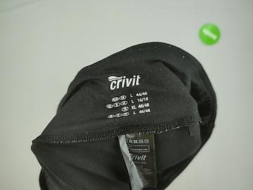 getry jeansowe: Crivit, Legginsy Sportowe damskie, rozmiar L — 4