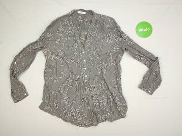 szara bluzka damska: Yessica, Bluzka damska, rozmiar XL — 2