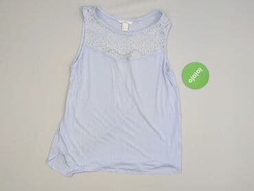 hm bluzki z krótkim rękawem: H&M, Top damski, rozmiar M — 2