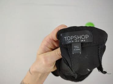 top marks: Topshop, Material trousers for women, size S — 4