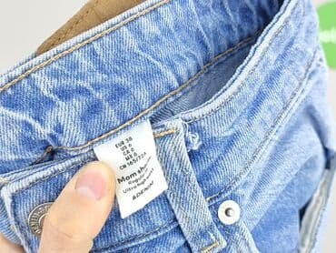 krótkie spodenki mom jeans: H&M, Szorty damskie, rozmiar M — 4