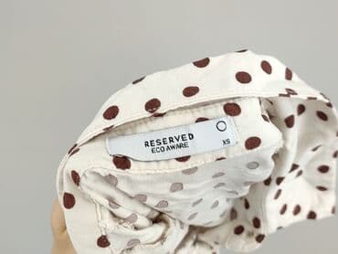 biała bluzka z krótkim rękawem reserved: Reserved, Bluzka damska, rozmiar XS — 5
