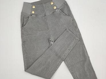 jeans na metry: Legginsy Eleganckie damskie, rozmiar S — 1