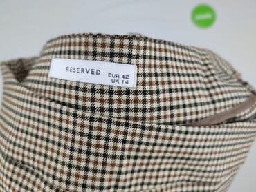 reserved ocieplane spodnie: Spodnie materiałowe damskie, rozmiar XL — 5