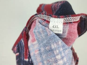 sukienka marynarka h: Women's blouse, 4XL — 4