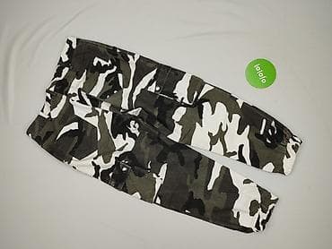 spodnie cargo moro stradivarius: Spodnie cargo damskie, rozmiar L — 3