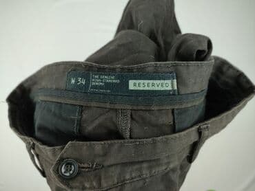 Spodnie: Reserved, Chinosy dla mężczyzn, rozmiar L — 4