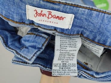 spódniczka jeansowe na guziki: John Baner, Spódnica damska, rozmiar S — 5