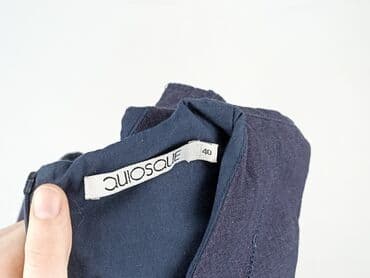 srebrne sukienki na imprezę: QUIOSQUE, Sukienka damska, rozmiar L — 4