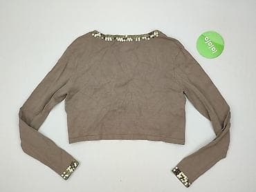 cekinowy sweter: Kardigan damski, rozmiar M — 3