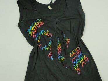 eleganckie bluzki czarne: T-shirt damski, rozmiar XL — 1