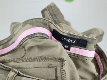 spodnie damskie lidl: Lindex, Spodnie materiałowe damskie, L — 4