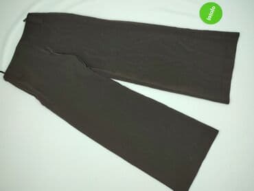 cargo crop: Spodnie materiałowe damskie, rozmiar S — 3