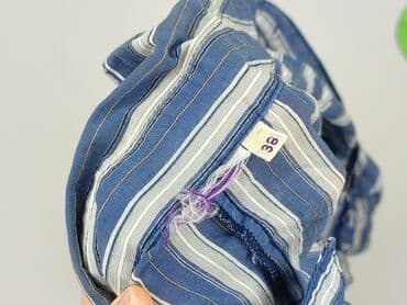 koszula damska w niebieskie paski: Women`s shirt, size M — 6