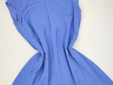niebieska sukienki midi: Sukienka damska, rozmiar L — 2