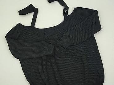 czarny golf: Sweter damski, rozmiar 4XL — 1