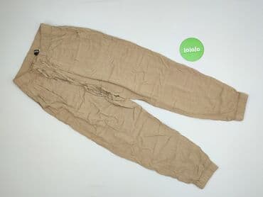 joggery bawełniane damskie: Divided, Material trousers for women, size S (EU 36) — 2