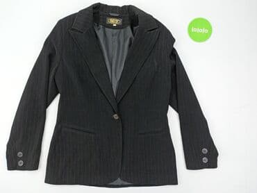marynarka damska boucle: Women's blazer, size XL (EU 42) — 2