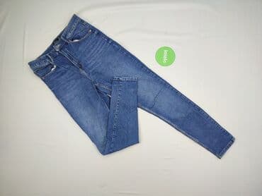 c a spodnie damskie z wysokim stanem: Jeansy damskie, rozmiar L — 2