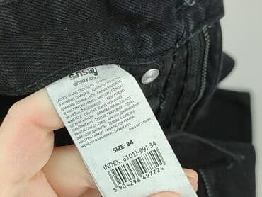 zara mom fit jeans black: Jeansy damskie, rozmiar XS — 5