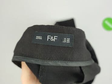 spodnie daysie wysoki stan: F&F, Spodnie materiałowe damskie, M — 4