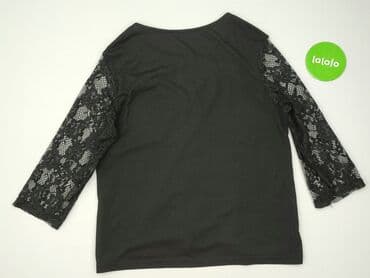 czarna bluzka koronkowa zara: Bluzka damska, rozmiar M — 3