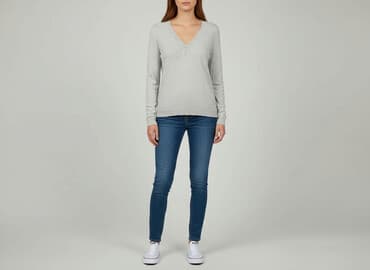 poliamid w swetrze: CAMAIEU, Sweter damski, rozmiar L — 8