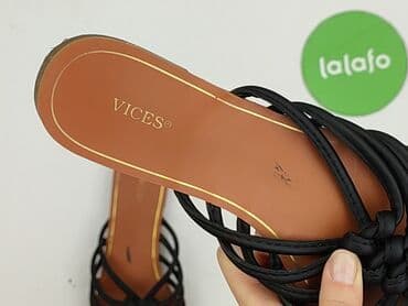 sandały czarne vices: Vices, Sandały damskie, rozmiar 37 — 6