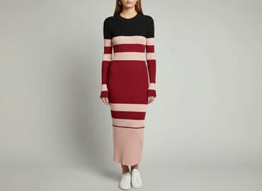 sukienki na wesele tarnobrzeg: SZACHOWNICA, Sukienka damska, rozmiar One size — 6