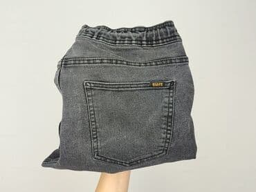 sinsay spodnie czarne z wysokim stanem: Jeans for men — 5