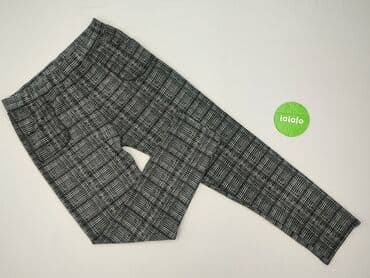 czarne spodnie spadochronowe: Spodnie materiałowe damskie, rozmiar XL — 2