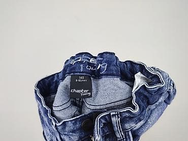 t shirt basic h: Spodnie jeansowe, 10 lat, 140, stan - Idealny — 4