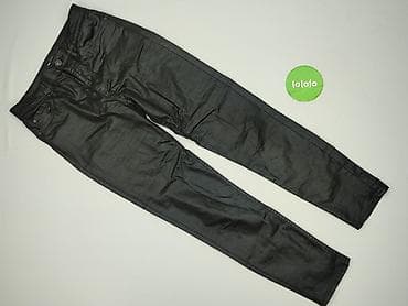 ubrania h m: H&M, Spodnie materiałowe damskie, rozmiar S — 2