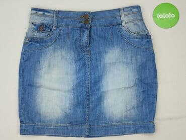 spodenko spódniczka jeans: Spódnica damska, rozmiar L — 2