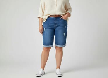 krótkie spodenki tommy hilfiger: Szorty damskie, rozmiar 4XL — 6