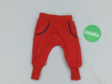 pajacyk z weluru: Sweatpants, 6-9 months, condition - Very good — 2