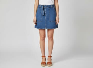 spódniczka jeansowe zara: Terranova, Spódnica damska, rozmiar XS — 6