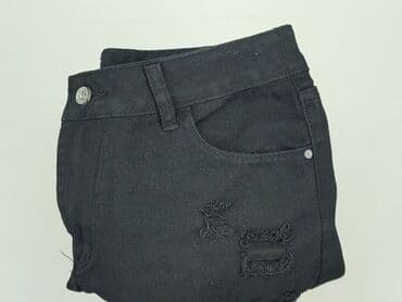 krótkie spodenki damskie jeansowe poszarpane: Szorty damskie, rozmiar L — 5