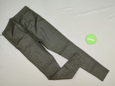 khaki legginsy: Top Secret, Spodnie materiałowe damskie, rozmiar L — 3