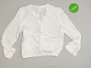 biala bluzka z dlugim rekawem: Bluzka damska, rozmiar M — 3