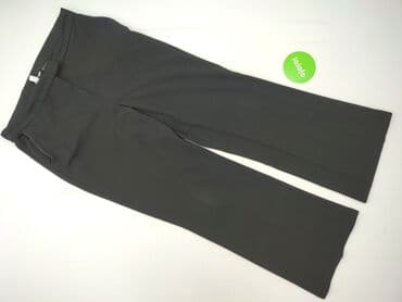 buty do czarnych rajstop: H&M, Spodnie materiałowe damskie, rozmiar L — 2