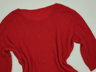 czerwony sweter: Sweter damski, rozmiar S — 1