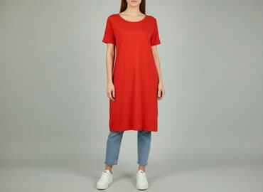 piękne czerwone sukienki na wesele: VRS, Sukienka damska, rozmiar L — 6