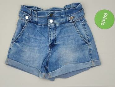 spodenki jeansowe damskie krótkie: Laulia, Szorty damskie, M — 2