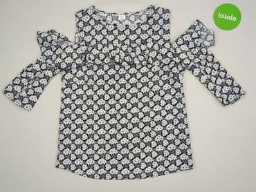 bluzki hiszpanki w kwiaty: Bluzka damska, rozmiar S — 2