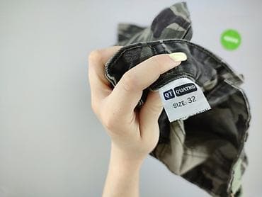 spodnie cargo decathlon: Męskie spodnie cargo QUATRO – rozmiar 32 - Wzór: moro/ciemny kamuflaż — 4