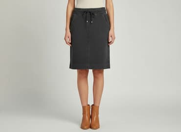 spódniczka dżinsowe z wysokim stanem: Vertus, Spódnica damska, rozmiar S — 7