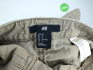 mango outlwt: H&M, Spodnie materiałowe damskie, rozmiar M — 4