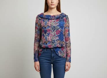 rodzaje dekoltów w bluzkich: Bluzka damska, rozmiar L — 6