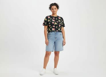 t shirty rękaw 3 4 damskie: Women`s T-shirt, size 3XL — 1